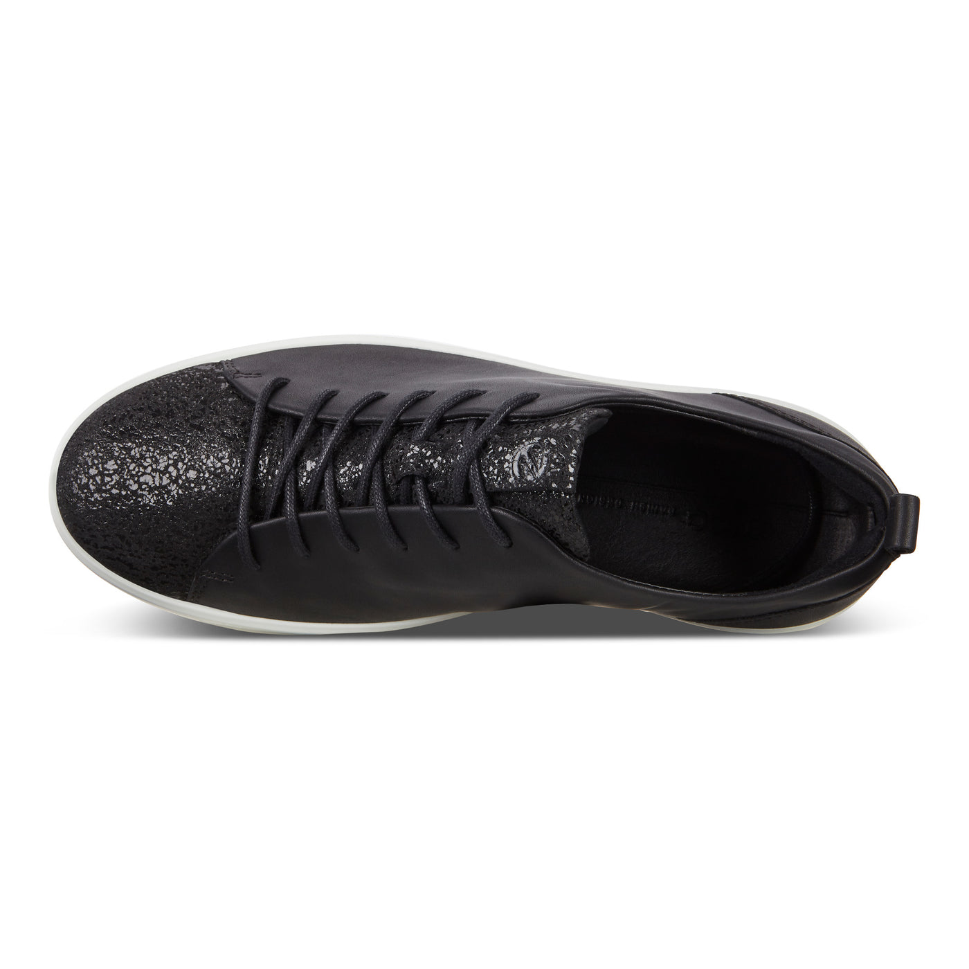 voorkant maat eenheid Ecco Soft 8 Sneaker - Black / Black | Comfortable Shoes – Pedestrian Shops