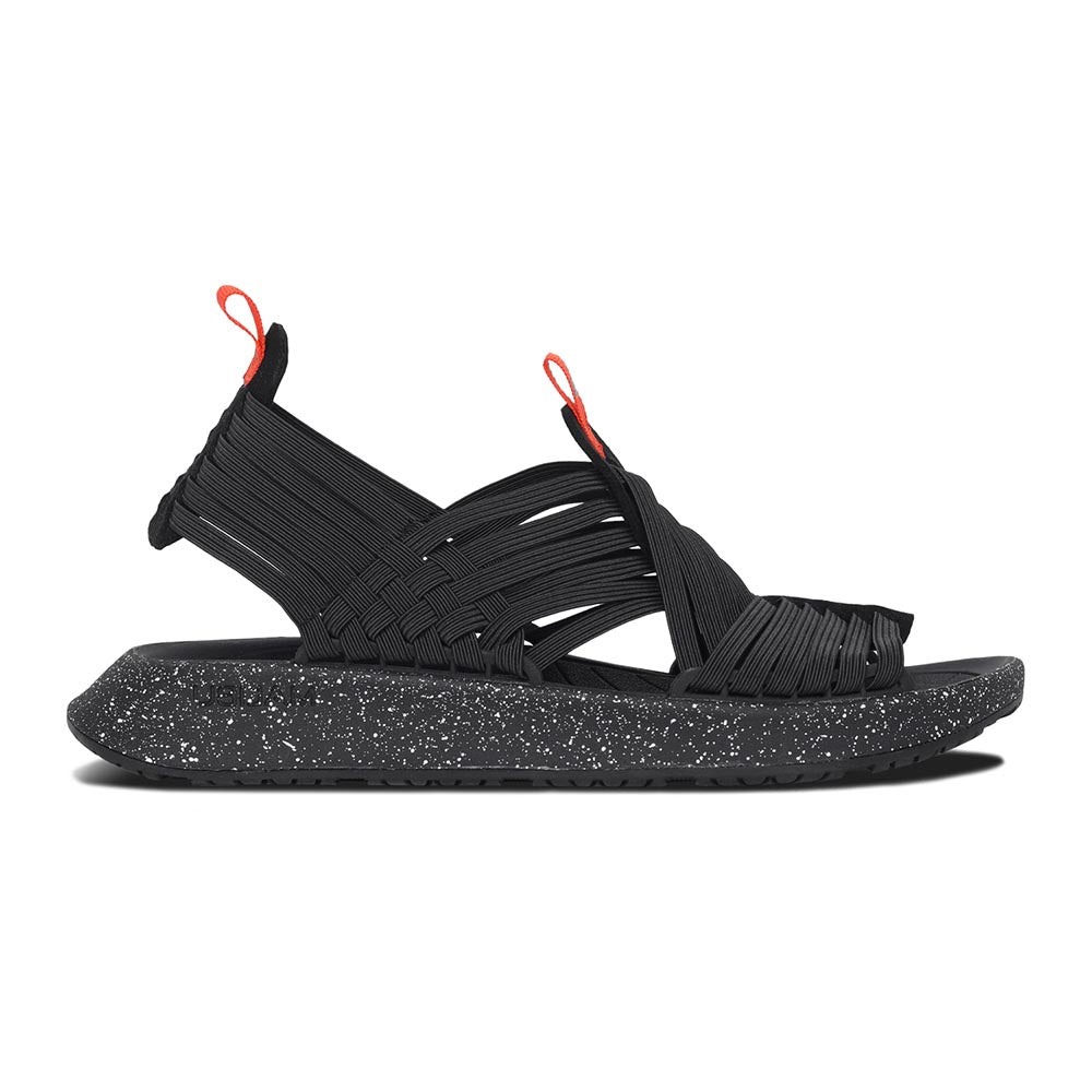 Malibu Rancho Sandal - Black / Black / Orange | Comfortable