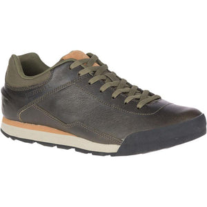 Merrell Burnt Rocked Leather Sneaker - Dusty Olive