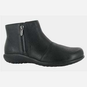 Naot Wanaka Boot - Soft Black Leather