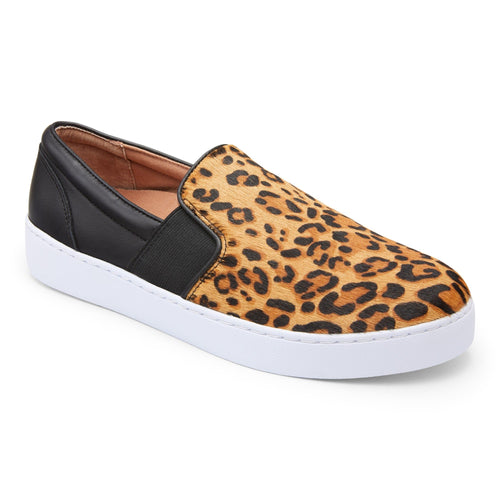 Vionic Demetra Slip-On Sneaker - Tan Leopard