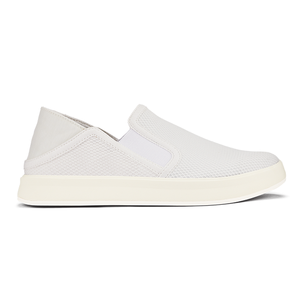 OluKai Women's Ki'Ihele Sneaker - Bright White 