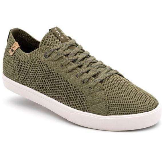 Saola Cannon Knit Sneaker - Burnt Olive