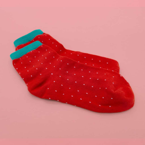 Luckies of London - Fruitiful Socks - Strawberry