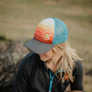 YO Colorado Sunset Fade Trucker Hat