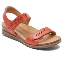 Rockport May Wave Strap Sandal - Red Ochre