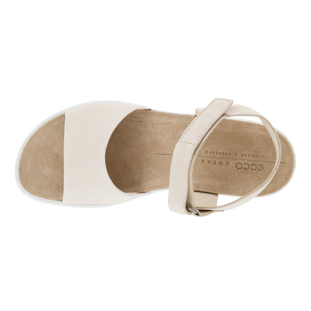 Ecco Wedge Cork Sandal | Comfortable Shoes – Pedestrian Shops